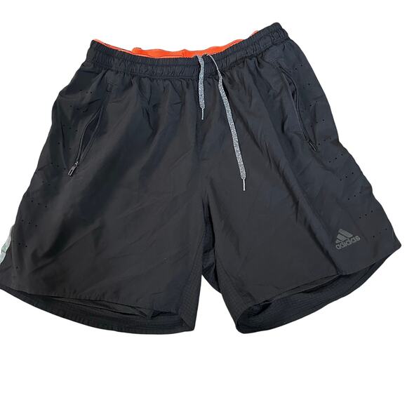 adidas Other - ADIDAS Men's AEROREADY Running Short 7" Size L In Black